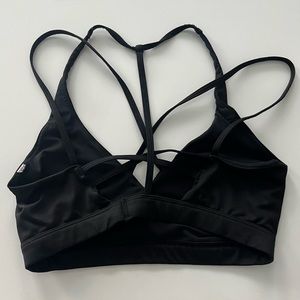 Victoria's Secret SPORT strappy black sports bra